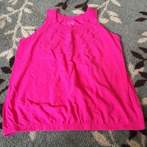 Lane Bryant Cotton Slub Tank 14/16